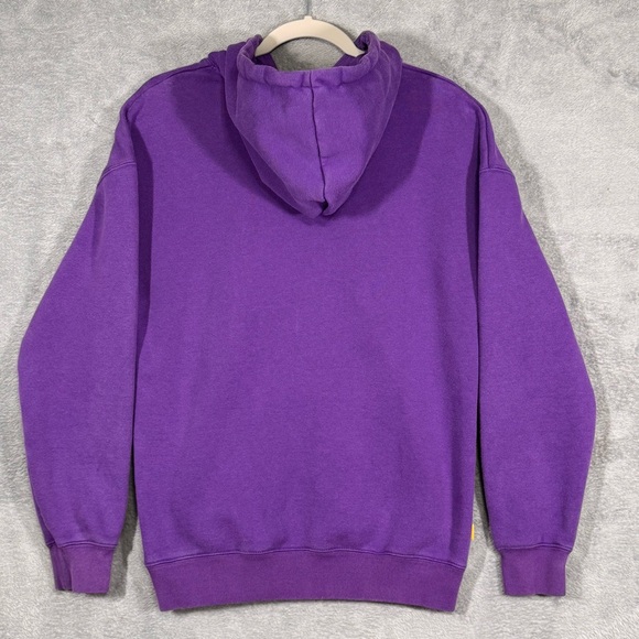 Dutch Bros Coffee Radiate Kindness Purple Hoodie Small Pullover Sweatshirt Comfy - Picture 6 of 15